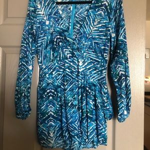 Long sleeve romper